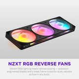 NZXT F360 RGB, Ventilador negro