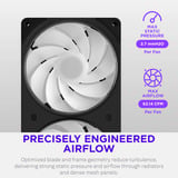 NZXT F360 RGB, Ventilador negro