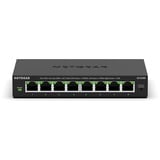 Netgear GS308E Gestionado L2/L3 Gigabit Ethernet (10/100/1000) Negro, Interruptor/Conmutador Gestionado, L2/L3, Gigabit Ethernet (10/100/1000), Bidireccional completo (Full duplex)
