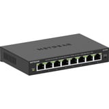 Netgear GS308E Gestionado L2/L3 Gigabit Ethernet (10/100/1000) Negro, Interruptor/Conmutador Gestionado, L2/L3, Gigabit Ethernet (10/100/1000), Bidireccional completo (Full duplex)