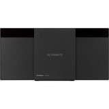 Panasonic SC-HC304 Reproductor de CD HiFi Negro, Equipo compacto negro, 2,5 kg, Negro, Reproductor de CD HiFi
