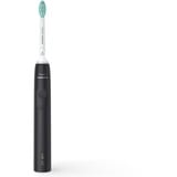 Philips 3100 series HX3671/14 Cepillo dental eléctrico sónico - Negro, Cepillo de dientes eléctrico negro, Adulto, Cepillo dental sónico, Cuidados diarios, Negro, Batería, Batería integrada