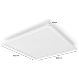 Philips Hue Hue White & Color Ambiance Surimu panel cuadrado, Luz de LED blanco