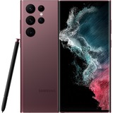 SAMSUNG Móvil rojo borgoña