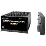 Thermaltake Dockpower FI 750W, Fuente de alimentación de PC negro