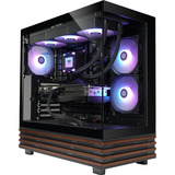 Thermaltake PC-000118-DE, Gaming-PC negro/Madera