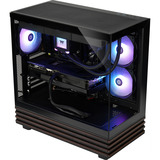 Thermaltake PC-000118-DE, Gaming-PC negro/Madera