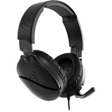 Turtle Beach Recon 70 Negro PlayStation Auriculares Multiplataforma para Juegos PS5, PS4, Xbox Series X|S, Xbox One, PC y Mobile, Auriculares para gaming negro, PS4, Xbox Series X|S, Xbox One, PC y Mobile, Alámbrico, 20 - 20000 Hz, Juego, Auriculares, Negro