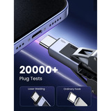 UGREEN Cable de carga rápida USB-C a USB-C 100W PD 3.0 negro