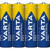 VARTA LR6 4-SP Industrial Batería de un solo uso AA Alcalino Batería de un solo uso, AA, Alcalino, 1,5 V, 4 pieza(s), Azul
