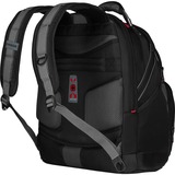 Wenger Synergy mochila Negro Nylon, Poliéster negro, 39,6 cm (15.6"), Compartimento del portátil, Nylon, Poliéster