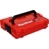 fischer 508136, Caja de herramientas rojo/Negro