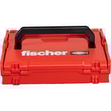 fischer L-BOXX FLB 102, vacío, Caja de herramientas rojo/Negro