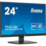 iiyama ProLite XU2493HS-B6 pantalla para PC 60,5 cm (23.8") 1920 x 1080 Pixeles Full HD LED Negro, Monitor LED negro (mate), 60,5 cm (23.8"), 1920 x 1080 Pixeles, Full HD, LED, 0,5 ms, Negro