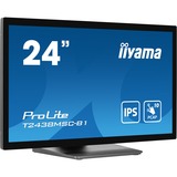 iiyama T2438MSC-B1, Monitor LED negro (mate)