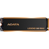 ADATA LEGEND 960 MAX 1 TB, Unidad de estado sólido gris oscuro/Dorado