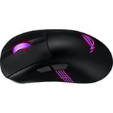 ASUS ROG Keris II Origin BLK ratón Juego mano derecha RF Wireless + Bluetooth + USB Type-A Óptico 42000 DPI, Ratones para gaming negro, mano derecha, Óptico, RF Wireless + Bluetooth + USB Type-A, 42000 DPI, Negro