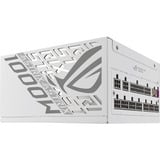 ASUS ROG Strix 1000W Platinum White Edition (ROG Equalizer), Fuente de alimentación de PC blanco