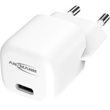 Ansmann Home Charger HC120PD-mini, 20 Watt, Cargador blanco