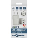 Ansmann Home Charger HC120PD-mini, 20 Watt, Cargador blanco