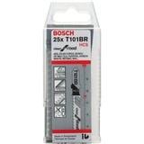 Bosch Hoja de sierra de calar T 101 BR Clean para madera, 100mm 