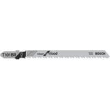 Bosch Hoja de sierra de calar T 101 BR Clean para madera, 100mm 