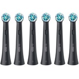 Braun iO Radiant White 6 unidades, Cabezal de cepillo negro