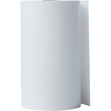 Brother BDL-7J000102-058 etiqueta de impresora Blanco Etiqueta para impresora no adhesiva, Papel Blanco, Etiqueta para impresora no adhesiva, Cinta continua, Térmica directa, Recibo, Rectángulo
