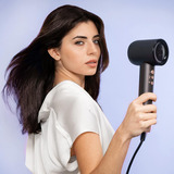 Cecotec 4454, Secador de pelo negro/Oro rojo