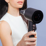 Cecotec IoniCare Rockstar Nano IonTech, Secador de pelo negro/Oro rojo