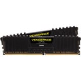 Corsair Vengeance LPX CMK32GX4M2D3600C18 módulo de memoria 32 GB 2 x 16 GB DDR4 3600 MHz, Memoria RAM negro, 32 GB, 2 x 16 GB, DDR4, 3600 MHz, 288-pin DIMM