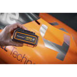 DEWALT Taladro atornillador percutor inalámbrico DCD85MM2T, 18 voltios, diseño McLaren, Taladro/destornillador gris/Negro