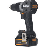 DEWALT Taladro atornillador percutor inalámbrico DCD85MM2T, 18 voltios, diseño McLaren, Taladro/destornillador gris/Negro