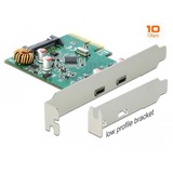 DeLOCK 90397 tarjeta y adaptador de interfaz Interno USB 3.2 Gen 1 (3.1 Gen 1), Controlador USB PCIe, USB 3.2 Gen 1 (3.1 Gen 1), Perfil bajo, PCIe 3.0