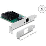DeLOCK Tarjeta PCI Express x1 a 1xRJ45 10 Gigabit LAN RTL8127, Adaptador de red 