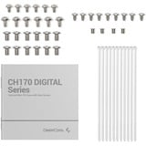 DeepCool CH170 DIGITAL, Cajas de torre blanco