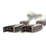 Digitus AK-330127-200-S, Cable negro