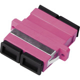 Digitus Acoplador de fibra óptica, dúplex, conector SC > toma SC, multimodo OM4, Embrague violeta