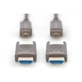 Digitus Cable híbrido de fibra óptica HDMI / Micro HDMI, UHD 4K negro