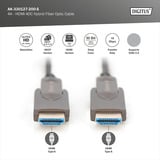 Digitus Cable híbrido de fibra óptica HDMI / Micro HDMI, UHD 4K negro