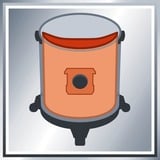 EINHELL Dirt Bag Filter 15l Bolsa para el polvo, Bolsas de aspiradora Bolsa para el polvo, Beige, 15 L, 5 pieza(s)