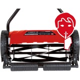 EINHELL GE-HM 38 S Cortacésped manual Negro, Rojo, Cortacéspedes helicolidales rojo/Negro, Cortacésped manual, 38 cm, 1,3 cm, 3,8 cm, 250 m², Hojas cilíndricas