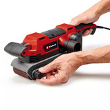 EINHELL TE-BS 850 E, Lijadora de banda rojo/Negro