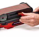 EINHELL TE-BS 850 E, Lijadora de banda rojo/Negro