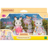 EPOCH Sylvanian Families - Set de figuras Princesas de las flores, Juegos de construcción 