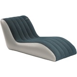 Easy Camp Comfy Lounger sofá hinchable Gris PVC, Silla reclinable Azul-gris/Gris, Gris, PVC, 1 Asiento(s), 100 kg, 750 mm, 1400 mm