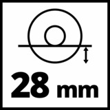 Einhell TE-AG 115 amoladora angular 11000 RPM 720 W 11,5 cm 1,88 kg rojo/Negro, 11000 RPM, Negro, Rojo, Plata, Corriente alterna, 720 W, 230 V, 50 Hz