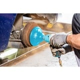 Hazet Lijadora de cubo de rueda (cuerpo base + 1 disco abrasivo), Ø 160 mm, Rueda de esmeril azul