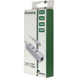 Inter-Tech IT-410-S, Estación de acoplamiento aluminio