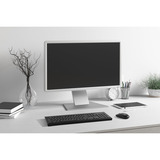 Kensington Kit de teclado y ratón recargable KM270 EQ – Inalámbrico, Juego de escritorio negro, Inalámbrico, RF Wireless + Bluetooth, Interruptor de membrana, QWERTZ, Negro, Ratón incluido